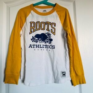 Roots kids cotton long sleeve shirt